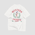 Western Tennis tee